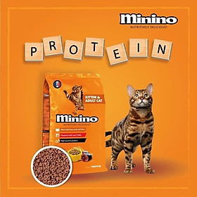 Thức ăn cho mèo Minino Tuna Flavored - Thùng 7.8 KG (6 gói x 1.3 KG)