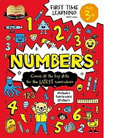 Hình ảnh First Time Learning: Age 3+ Numbers
