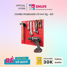 Bảng treo dụng cụ SMLIFE Pegboard cơ khí SQ