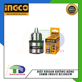 Đầu khoan không răng 10mm ingco kc1002w