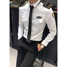Áo sơ mi nam cơ trưởng lịch lảm