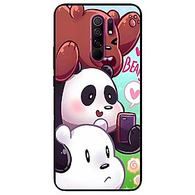 Ốp lưng dành cho Xiaomi Redmi 9 mẫu Gấu Tim
