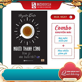 Hình ảnh Người thành công làm gì vào buổi tối_ Sách_ Bizbooks_ Sách hay mỗi ngày_ Sách Phát triển bẩn thân 