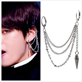 Bông tai xích nhiều lớp độc nhất huyện