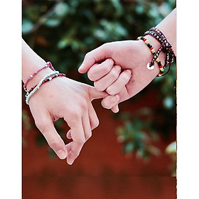 Vòng tay vòng chân may mắn-couple-cặp đôi-Wendy- tình yêu lứa đôi-Friendship bracelet-tình bạn-handmade DIY