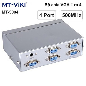 Mua Bộ chia VGA 1 ra 4 500MHz MT-VIKI MT-5004. HÀNG CHÍNH HÃNG !!!