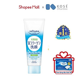 Sữa rửa mặt Kose Softymo Cleansing Foam Collagen (190g)