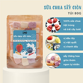 Sữa Chua Sấy Giòn DalatFarm - Túi 80g