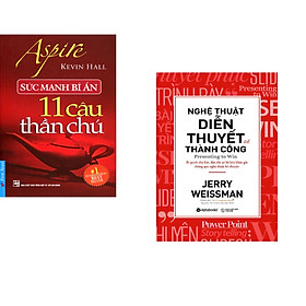 Combo 2 cuốn sách: Sức Mạnh Bí Ẩn - 11 Câu Thần Chú + Nghệ Thuật Diễn Thuyết Để Thành Công
