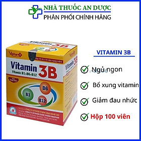 Viên uống Vitamin 3B giúp ăn ngon ngủ tốt, giảm đau nhức