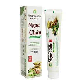 Kem Đánh Răng Dược Liệu Ngọc Châu Trắng Sáng 100g