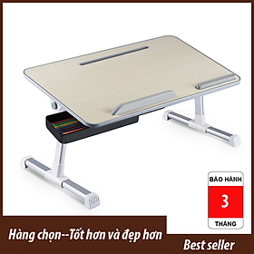 Mua Bàn laptop OEM nhập khẩu gấp gọn không có tản nhiệt có khe cắm thẻ  ngăn kéo  thay đổi chiều cao  thay đổi độ nghiêng A012 màu xám
