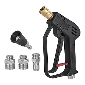 Pressure Washer Sprayer with 5 Quick Connect Nozzles for Outdoor Lawn Garden