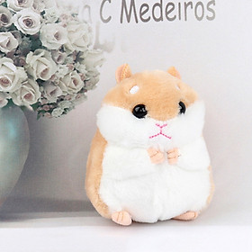 Móc khóa chuột Hamster dễ thương V.3, Móc khóa hình chuột Hamster siêu đáng yêu màu sắc dễ thương - Màu ngẫu nhiên