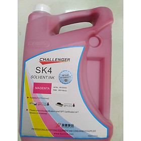 Mua Mực in bạt Quảng Cáo Sk4 màu đỏ - loại 5 lít