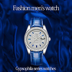 【START】Đồng hồ nam Gypsophila đồng hồ kim cương đồng hồ cơ tự động chức năng hiển thị thứ ngày đồng hồ nam thời trang