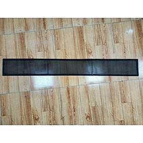 Lưới lọc bụi KT 950x100mm lắp cho cửa gió hồi 1000x150mm lưới lọc thô lưới đen