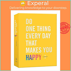 Hình ảnh sách Sách - Do One Thing Every Day That Makes You Happy : A Journal by Robie Rogge Dian G. Smith (US edition, paperback)