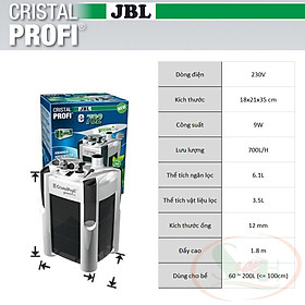 Lọc Thùng JBL CristalProfi Greenline Filter Cao Cấp
