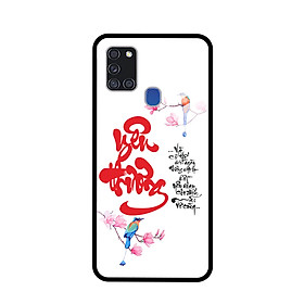 Ốp Lưng Kính Cường Lực Cho Điện Thoại SAMSUNG GALAXY A21S - 7809 YEUTHUONG01 - Hàng Chính Hãng
