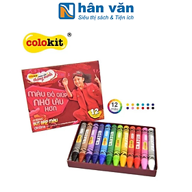 Bút Sáp Màu Colokit CR-C016 (Hộp 12 Màu)