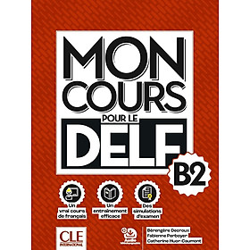 Sách học tiếng Pháp- MON COURS POUR LE DELF NIVEAU B2