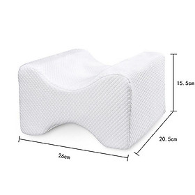 Orthopedic Knee Pillow Memory Foam Wedge Leg Pillows, Relief for Back Pain, Leg Pain, Pregnancy, Hip and Joint Pain
