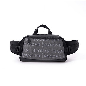 Tide brand fashion diagonal bag European and American style trend hip-hop waist bag chest bag male locomotive style personality back backpack male bag