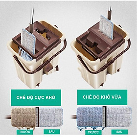 Mua THÙNG VÀ CÂY LAU NHÀ TỰ VẮT THÔNG MINH XOAY 360 ĐỘ - HÀNG CAO CẤP ĐẢM BẢN CHẤT LƯỢNG