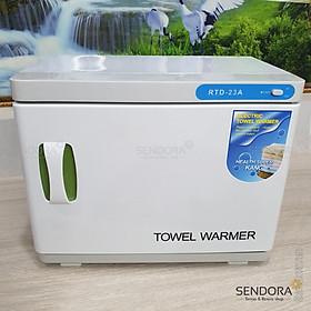 Tủ Hấp Khăn Spa Tiệt Trùng 1 Tầng 23A ( có đèn UV diệt khuẩn)