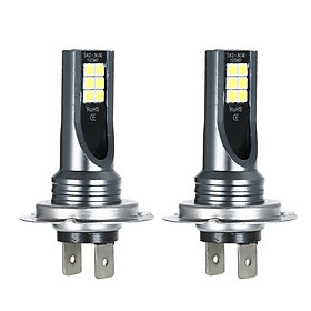 H7 Car LED Fog lights 200W Headlight Bulbs Kit 6000K White Running Light HID Decoder Fog Bulbs