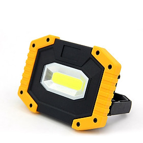 Đèn sạc mini cầm tay tầm sáng xa, siêu sáng, công suất 10W đa năng cao cấp (Tặng kèm pin)