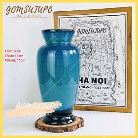 Mua Lọ Hoa men Hoả Biến Mẫu Mới - Gốm Sứ Bát Tràng - Bình Gốm - Trang Trí Decor - Nhà Cửa