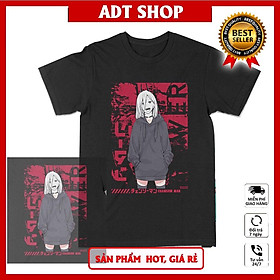 Áo thun Power - Huyết quỷ Chain Saw Man Unisex mẫu HOT độc đẹp bán chạy