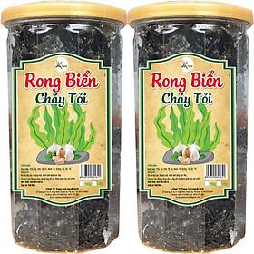 2 Hũ Rong Biển Cháy Tỏi Bổ Dưỡng Hiệu Tân Lộc Phát - Mỗi Hũ 100G