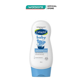 Sữa Tắm Trẻ Em Cetaphil Baby Moisturizing Bath & Wash Dưỡng Ẩm 230ml