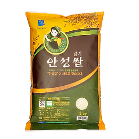 GẠO ANSEONG HÀN QUỐC GÓI 4KG