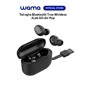 Tai nghe Bluetooth TWS không dây Jlab Go Air Pop thời gian nghe 32H EQ3 Sound chuẩn IPX4 chống ồn tích hợp dây sạc - Hàng chính hãng - BH 2 năm 1 đổi 1