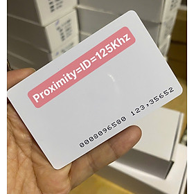 Mua Thẻ Từ RFID Tần Số 125Khz ( Proximity) loại mỏng 0.8mm - Hàng nhập khẩu