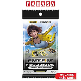 Thẻ Sưu Tập Manyc Free Fire - Spark Flow - Manyc MYC01FF01C01F11_SF_G (4 Cards Ngẫu Nhiên/Túi)
