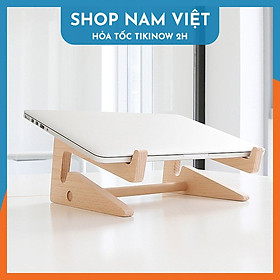 Mua Giá Đỡ  Đế Gỗ Thông Minh Tản Nhiệt Cho Laptop  Máy Tính Bảng - Hàng Chính Hãng