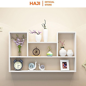 Mua Kệ sách gỗ treo tường HAJI hình chữ U hiện đại  Kệ trang trí gỗ chắc chắn phù hợp với mọi không gian trong nhà A14