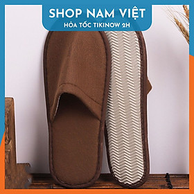 Dép Mang Trong Nhà Bằng Vải Cho Khách Sạn, Homestay