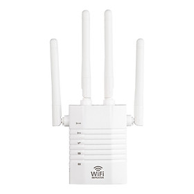 WD-R1205U 1200Mbps WiFi Booster Wireless Repeater Dual Band Wifi Repeater Four Antennas 2.4GHz 5GHz 1200M WiFi Internet