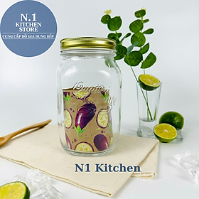 Mua Hũ thủy tinh 1000 ml Quattro Invetro Ý - Hàng Chính Hãng