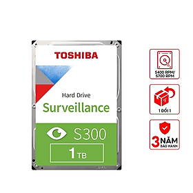 Mua Ổ Cứng HDD Camera Toshiba 1TB AV  3.5 inch Sata  5700rpm - Hàng Chính Hãng