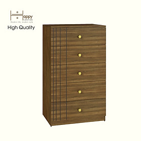 [Happy Home Furniture] JOVIE, Tủ lưu trữ 5 ngăn kéo, 65cm x 45cm x 110cm ( DxRxC), THK_151