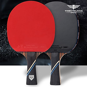 (Tặng bao da đựng vợt khi mua 2 chiếc) Vợt bóng bàn KOKUTAKU X6 dán sẵn, vợt bóng bàn dán sẵn giá rẻ 
