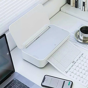 Máy in A4 Thông Minh HPRT GT1 - In Giấy Thường, Không Cần Mực Kết Nối Bluetooth/WiFi - Hàng chính hãng