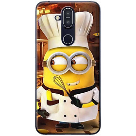 Ốp lưng dành cho Nokia 8.1 mẫu Minion liếc mắt